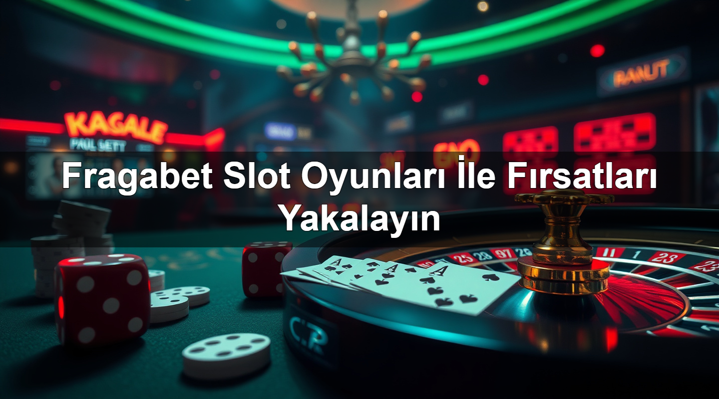 fragabet slot oyunlar i le f rsatlar yakalay n 1779028409757